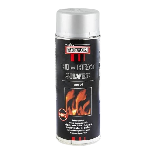 Carton de Bombe résistant à la chaleur grise 650°C 400ml