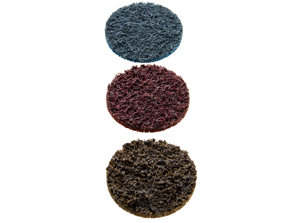 Disque non tissé abrasif brun gros grain d50