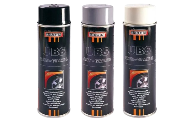 6 Bombes antigravillon BLANC 500ml