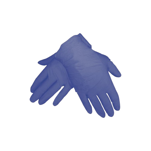 Gant résistant au diluant bleu foncer M