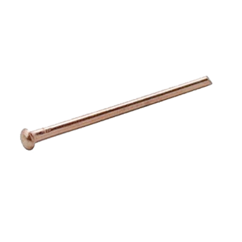 Clous en cuivre  2.5mmx50mm boite de 100 pièces