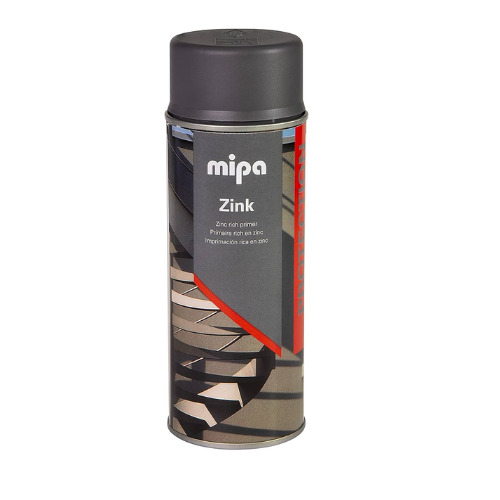 6 Bombes primaire riche en zinc gris 400ml
