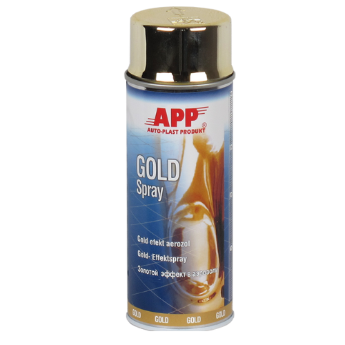 6 Bombes de peinture gold 400ml